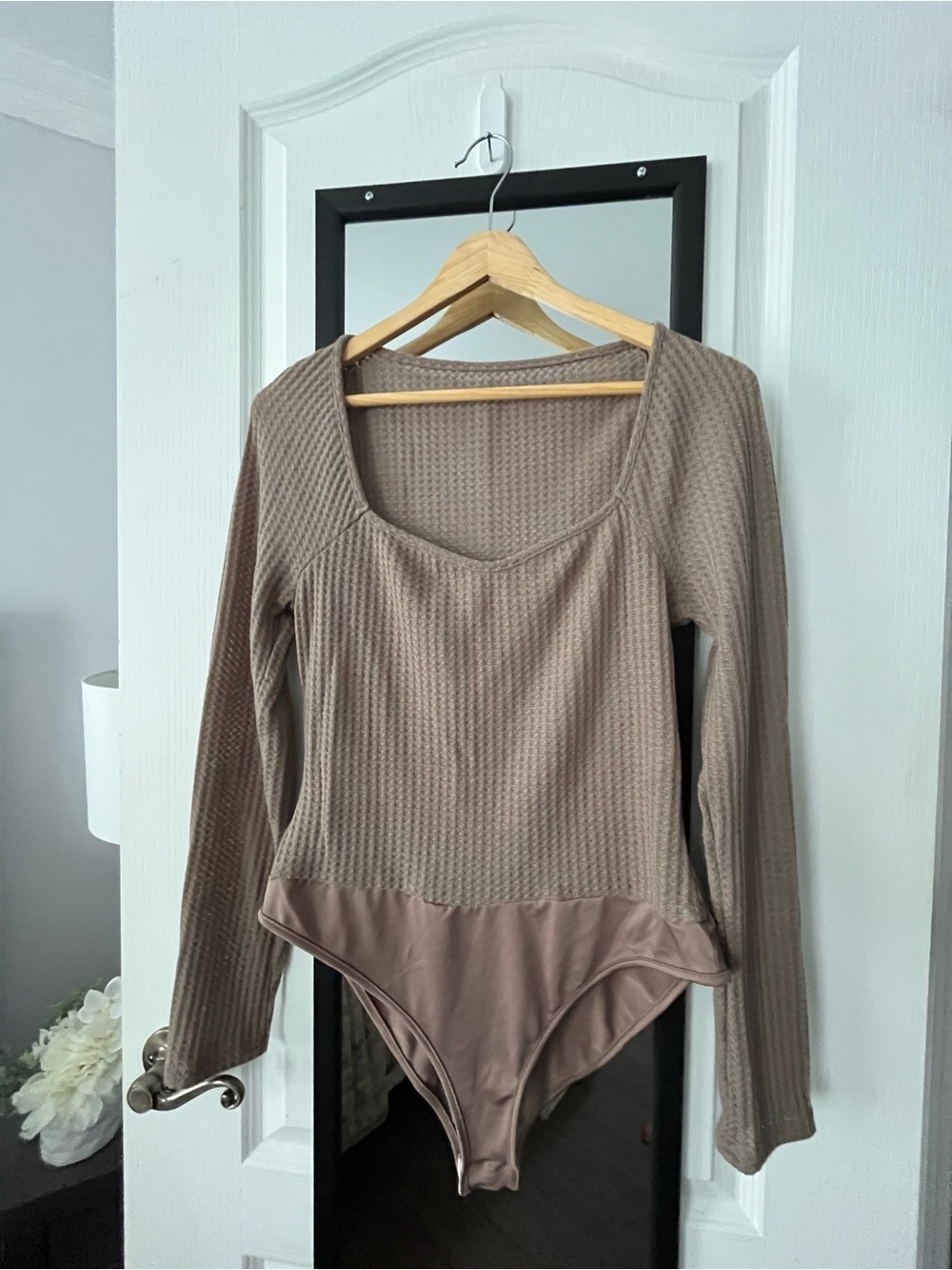 Taupe bodysuit no brand